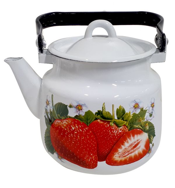 Kettle 2.5l 1s24s white Garden strawberry